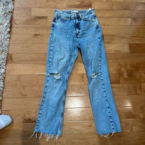 Zara straight leg jeans